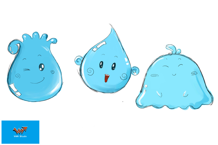 卡通形象设计征集+-+广告设计