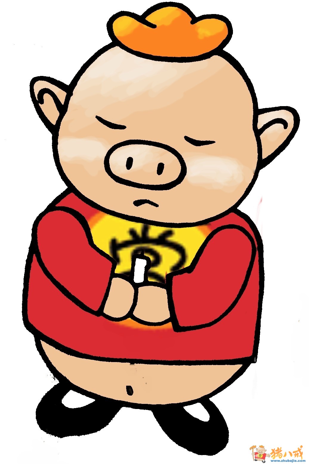 猪八戒官方任务 第三期: 猪八戒网站节日logo设计第2003552号稿件