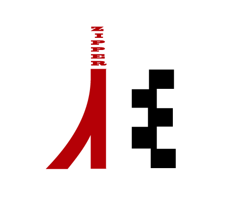 500 jee品牌拉链logo设计