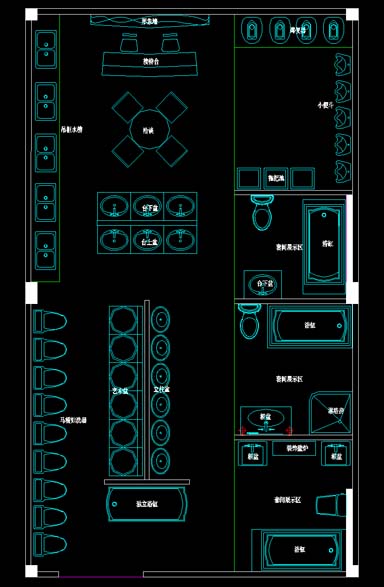 卫浴展厅设计 sailor2009 投标-猪八戒网