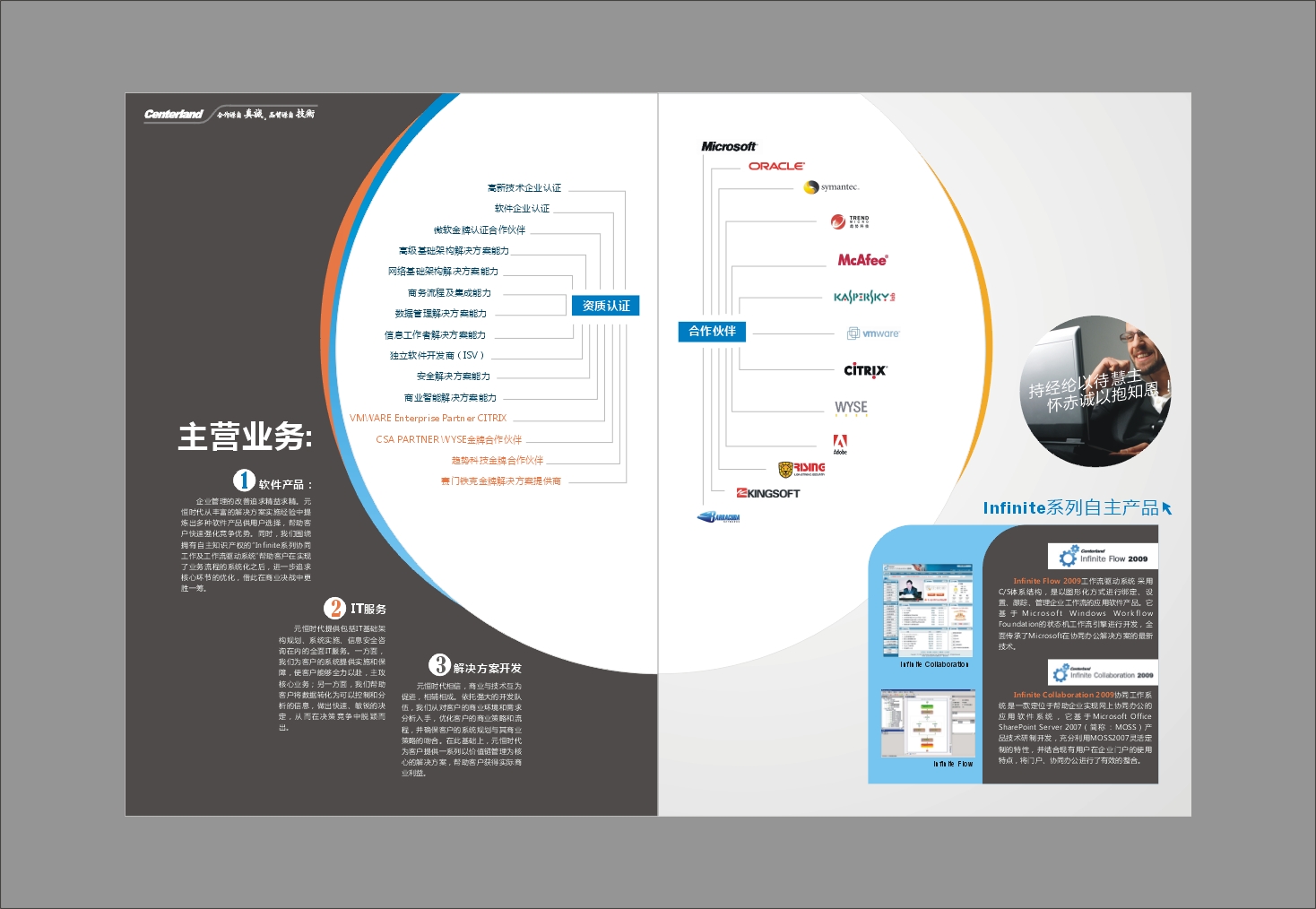 it公司简介及产品宣传彩页