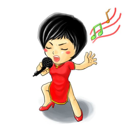 200 山东广播电台一档娱乐节目主持人卡通人偶像