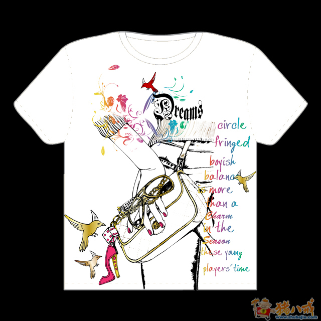 250 10款潮流t恤图案设计