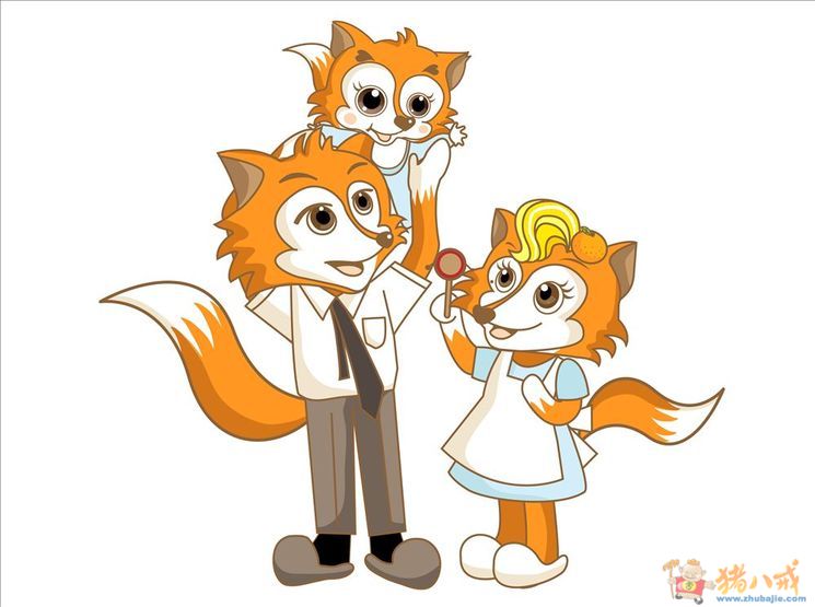 狐狸形象设计 洒洒滚 投标-猪八戒网