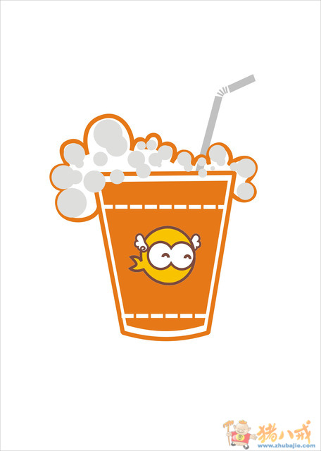 用手绘 卡通动漫形式画个杯子