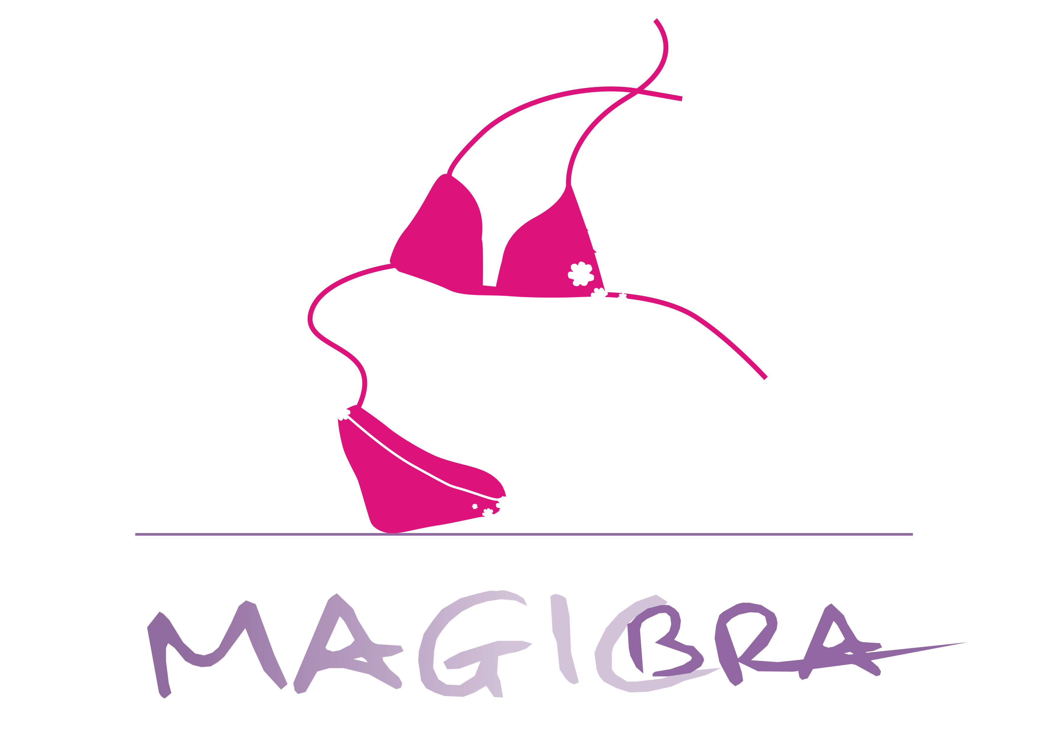 500 时尚内衣magicbra—logo设计