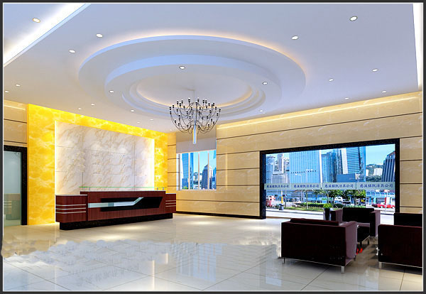 一个简单的业务大厅布局效果图