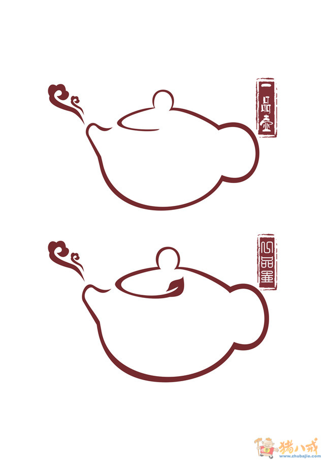 紫砂壶网店logo设计